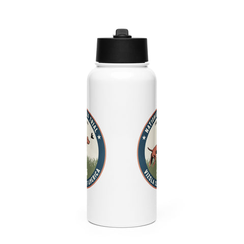 Vizsla Club of America | NFT 2025 | 32 oz Stainless Steel Water Bottle
