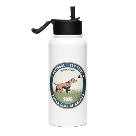 Vizsla Club of America | NFT 2025 | 32 oz Stainless Steel Water Bottle