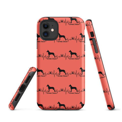 Great Dane | Heartbeat | iPhone® Tough Case