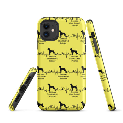 German Shorthaired Pointer | Heartbeat | iPhone® Tough Case