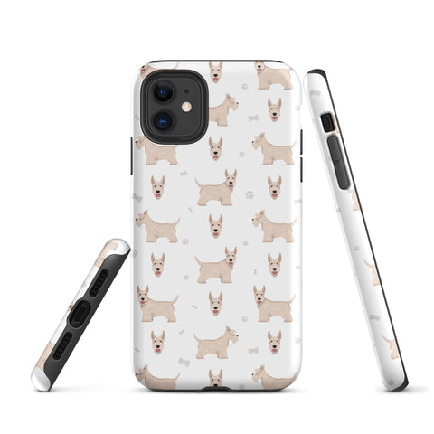 Scottish Terrier | Illustrated | iPhone® Tough Case