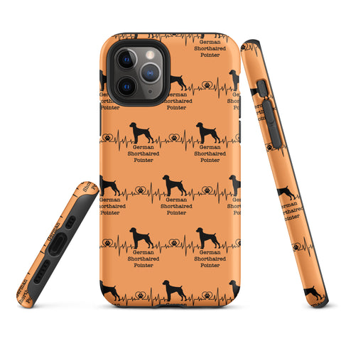 German Shorthaired Pointer | Heartbeat | iPhone® Tough Case