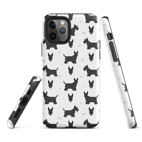 Scottish Terrier | Illustrated | iPhone® Tough Case