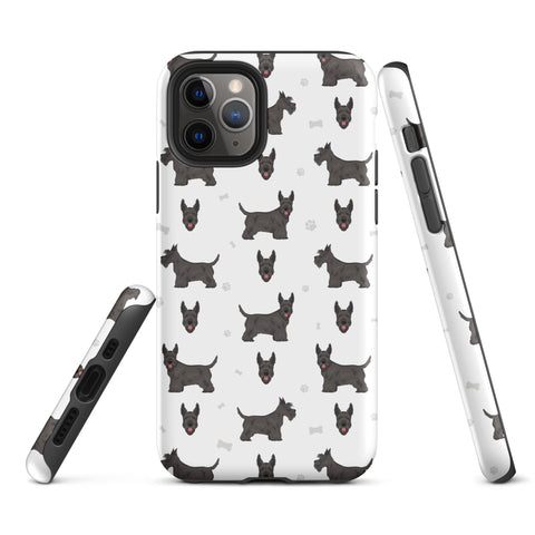 Scottish Terrier | Illustrated | iPhone® Tough Case