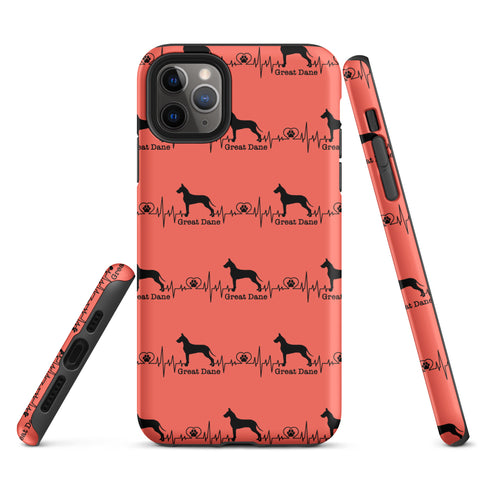 Great Dane | Heartbeat | iPhone® Tough Case