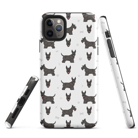 Scottish Terrier | Illustrated | iPhone® Tough Case