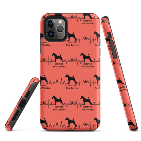 Smooth Fox Terrier | Heartbeat | iPhone® Tough Case