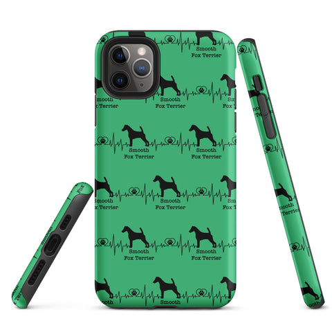 Smooth Fox Terrier | Heartbeat | iPhone® Tough Case