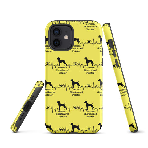 German Shorthaired Pointer | Heartbeat | iPhone® Tough Case