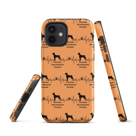 German Shorthaired Pointer | Heartbeat | iPhone® Tough Case