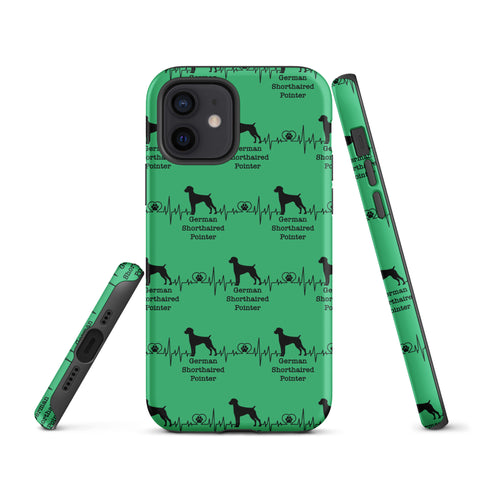 German Shorthaired Pointer | Heartbeat | iPhone® Tough Case