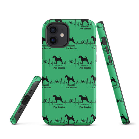 Smooth Fox Terrier | Heartbeat | iPhone® Tough Case