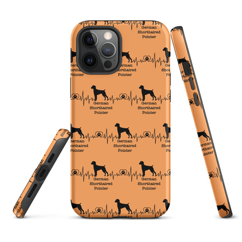 German Shorthaired Pointer | Heartbeat | iPhone® Tough Case