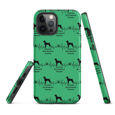 German Shorthaired Pointer | Heartbeat | iPhone® Tough Case