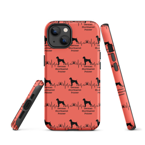 German Shorthaired Pointer | Heartbeat | iPhone® Tough Case