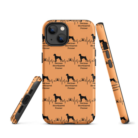 German Shorthaired Pointer | Heartbeat | iPhone® Tough Case