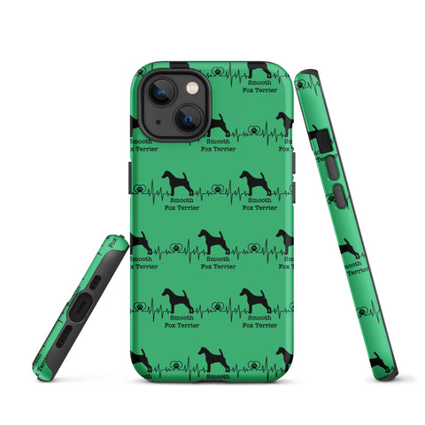 Smooth Fox Terrier | Heartbeat | iPhone® Tough Case