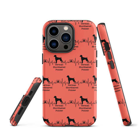 German Shorthaired Pointer | Heartbeat | iPhone® Tough Case