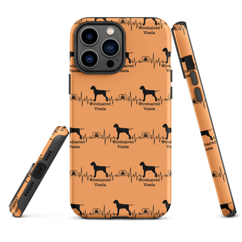 Wirehaired Vizsla | Heartbeat | iPhone® Tough Case