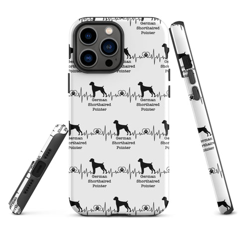 German Shorthaired Pointer | Heartbeat | iPhone® Tough Case