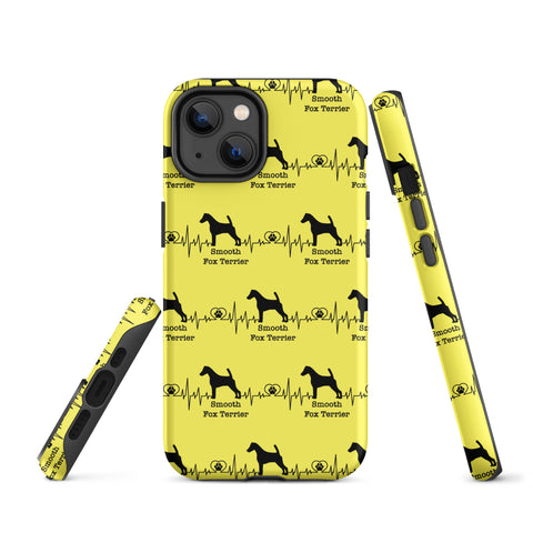 Smooth Fox Terrier | Heartbeat | iPhone® Tough Case