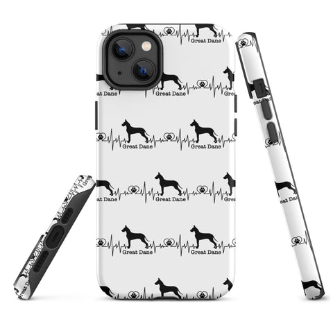 Great Dane | Heartbeat | iPhone® Tough Case