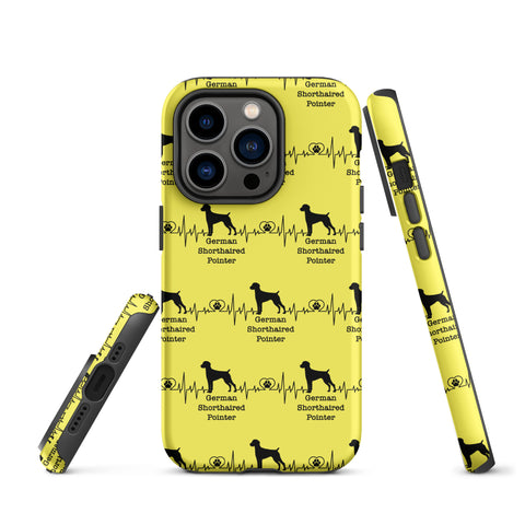 German Shorthaired Pointer | Heartbeat | iPhone® Tough Case