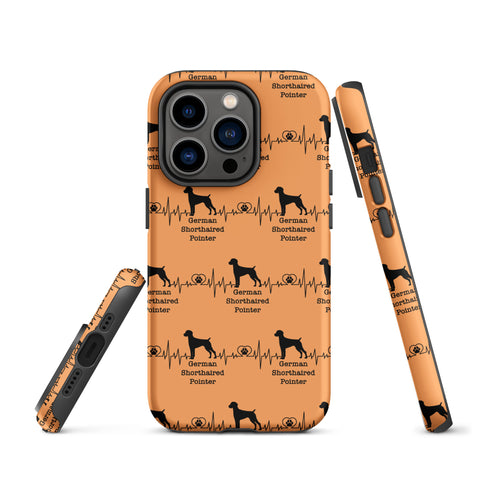 German Shorthaired Pointer | Heartbeat | iPhone® Tough Case