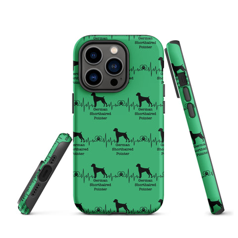 German Shorthaired Pointer | Heartbeat | iPhone® Tough Case