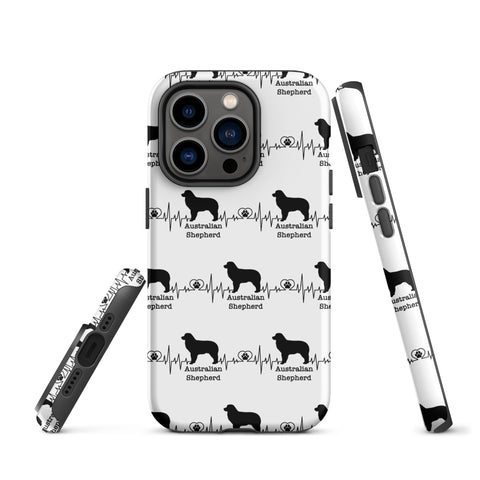 Australian Shepherd | Heartbeat | iPhone® Tough Case