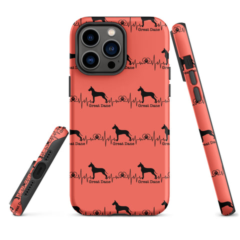 Great Dane | Heartbeat | iPhone® Tough Case