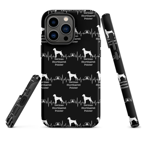 German Shorthaired Pointer | Heartbeat | iPhone® Tough Case