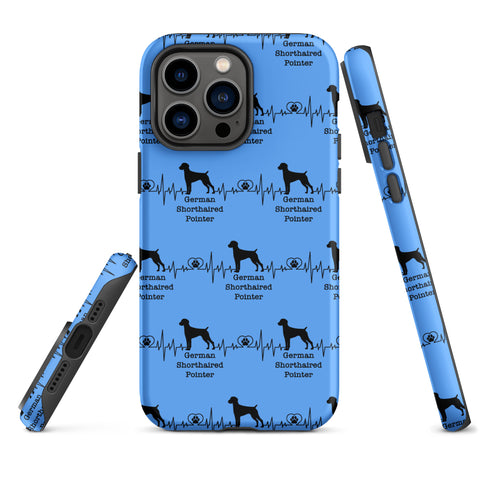 German Shorthaired Pointer | Heartbeat | iPhone® Tough Case