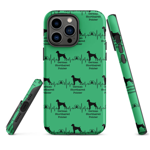 German Shorthaired Pointer | Heartbeat | iPhone® Tough Case