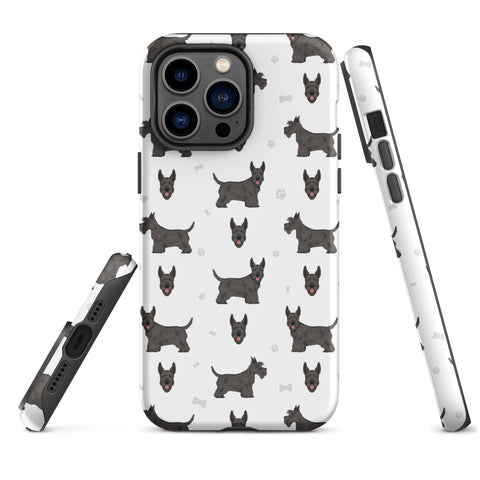 Scottish Terrier | Illustrated | iPhone® Tough Case