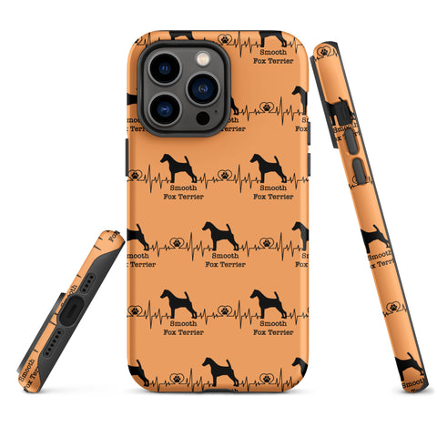 Smooth Fox Terrier | Heartbeat | iPhone® Tough Case