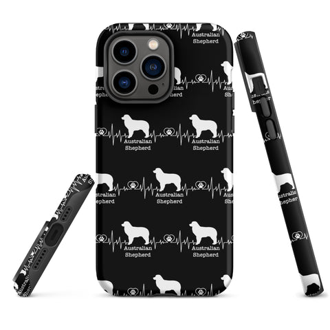 Australian Shepherd | Heartbeat | iPhone® Tough Case