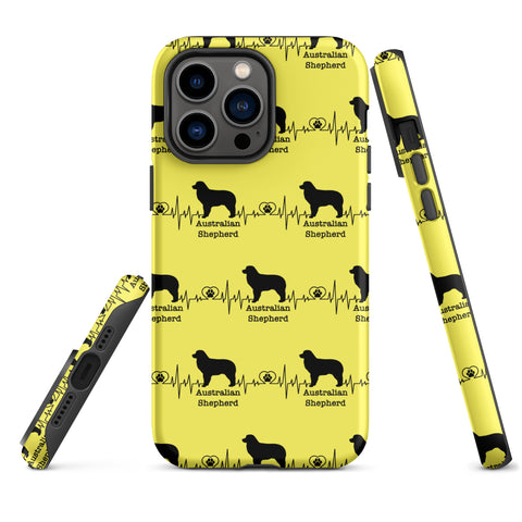 Australian Shepherd | Heartbeat | iPhone® Tough Case