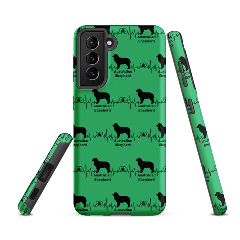 Australian Shepherd | Heartbeat | Samsung® Tough Case