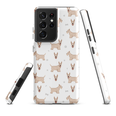 Scottish Terrier | Illustrated | Samsung® Tough Case