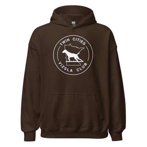 Twin Cities Vizsla Club | Unisex Heavy Blend Hoodie | Large Logo