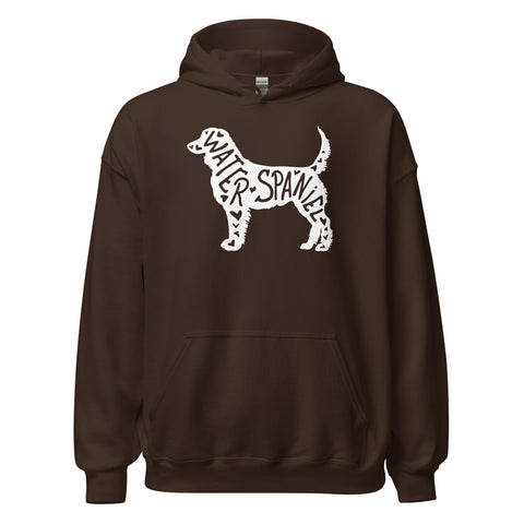 American Water Spaniel | Silhouette | Unisex Heavy Blend Hoodie