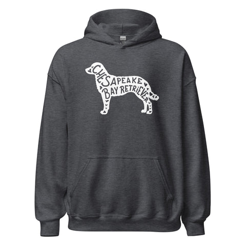 Chesapeake Bay Retriever | Silhouette | Unisex Heavy Blend Hoodie