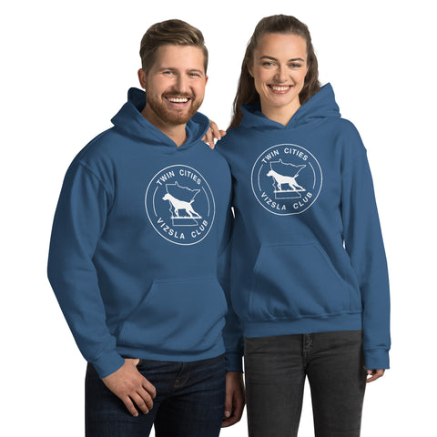 Twin Cities Vizsla Club | Unisex Heavy Blend Hoodie | Large Logo