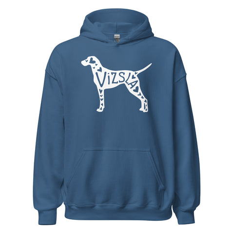 Vizsla | Silhouette | Unisex Heavy Blend Hoodie