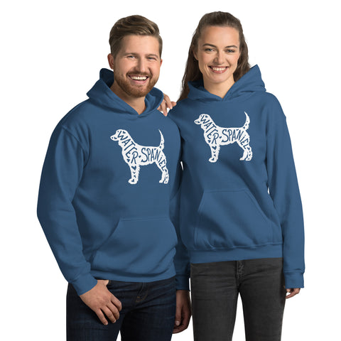 American Water Spaniel | Silhouette | Unisex Heavy Blend Hoodie