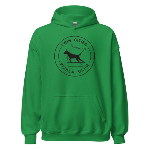 Twin Cities Vizsla Club | Unisex Heavy Blend Hoodie | Large Logo