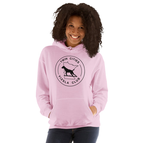 Twin Cities Vizsla Club | Unisex Heavy Blend Hoodie | Large Logo