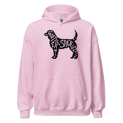 American Water Spaniel | Silhouette | Unisex Heavy Blend Hoodie