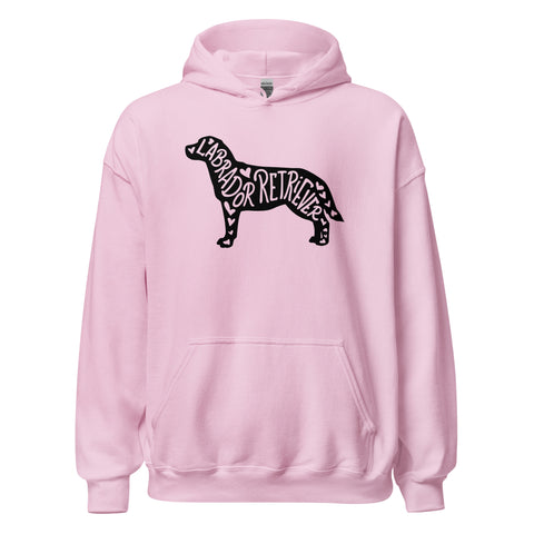 Labrador Retriever | Silhouette | Unisex Heavy Blend Hoodie